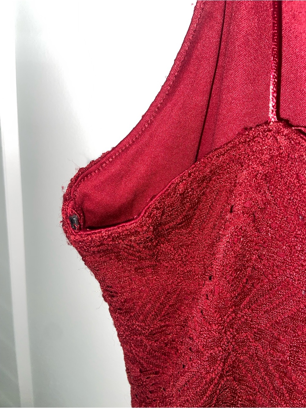 Forever 21 Burgundy Lace Mini Dress - Picture 5 of 11